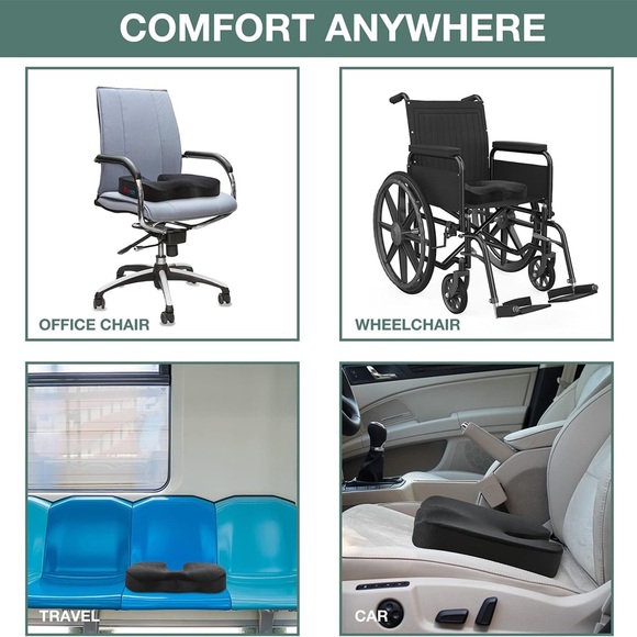 Eterish Memory Foam Seat Cushion for Office Chair - Picture 7 of 9